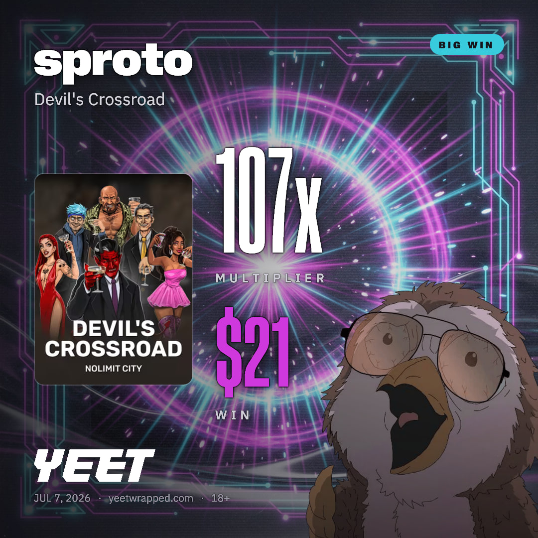 sproto hit 107.1x on Devil's Crossroad