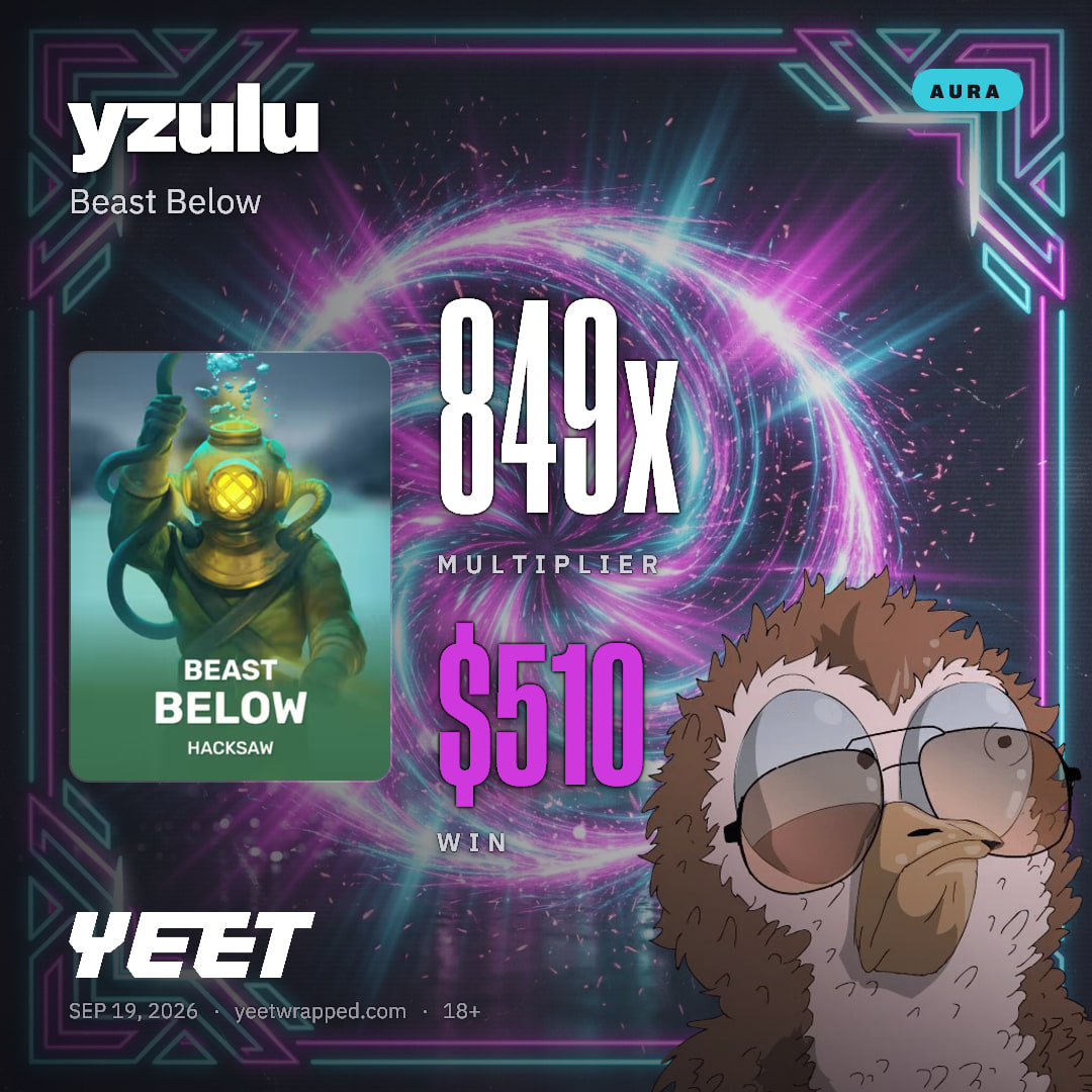 yzulu hit 849.2x on Beast Below