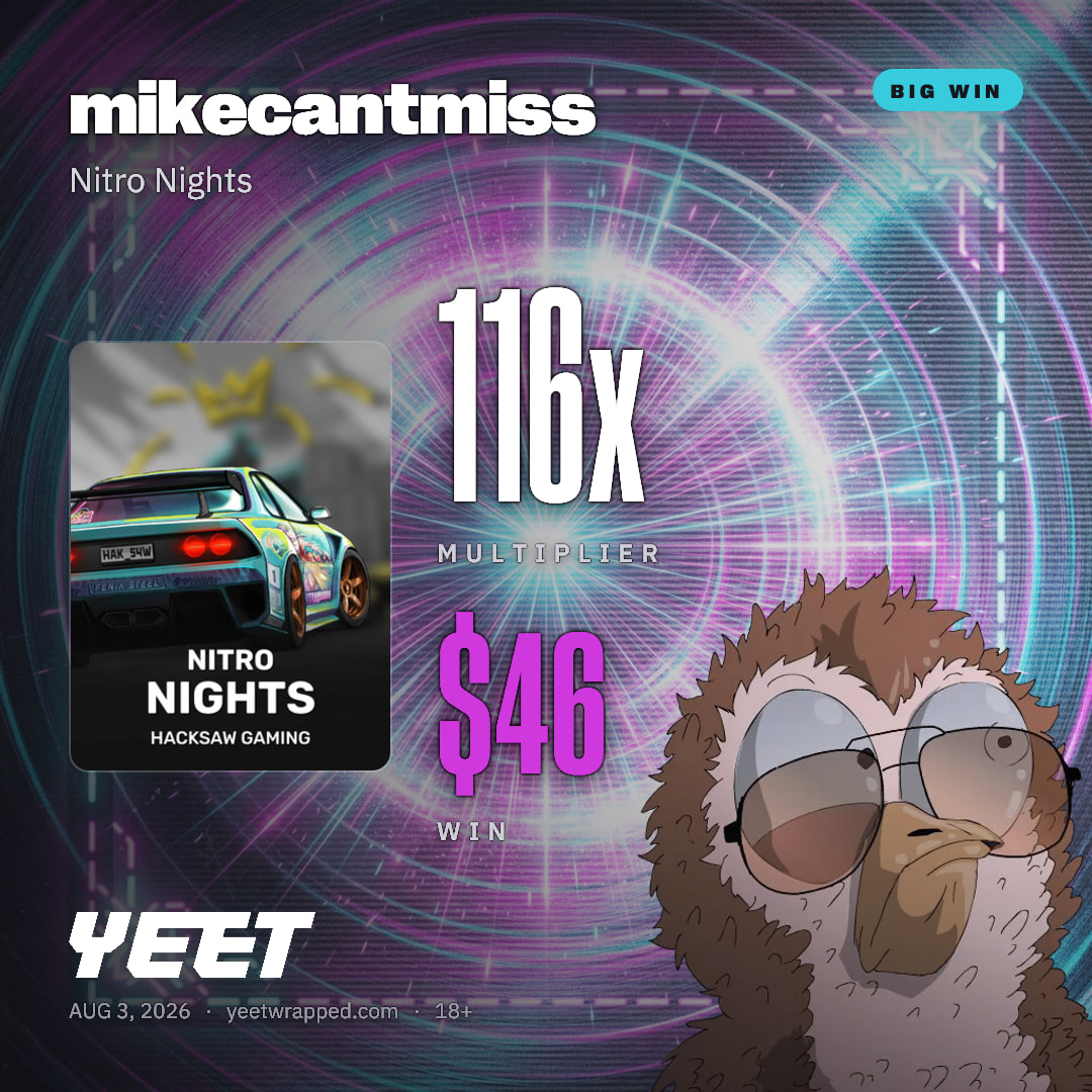 mikecantmiss hit 115.7x on Nitro Nights