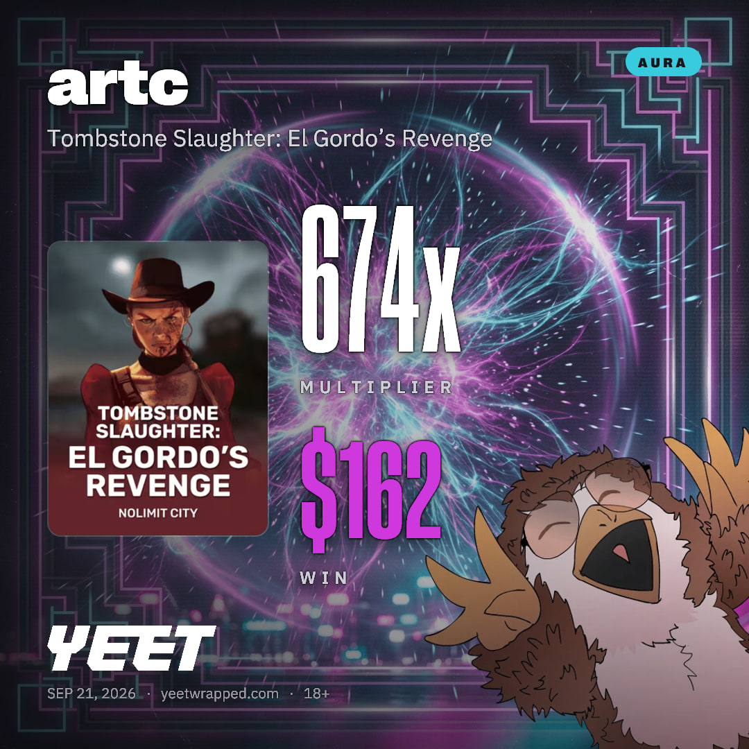 artc hit 674.3x on Tombstone Slaughter: El Gordo’s Revenge