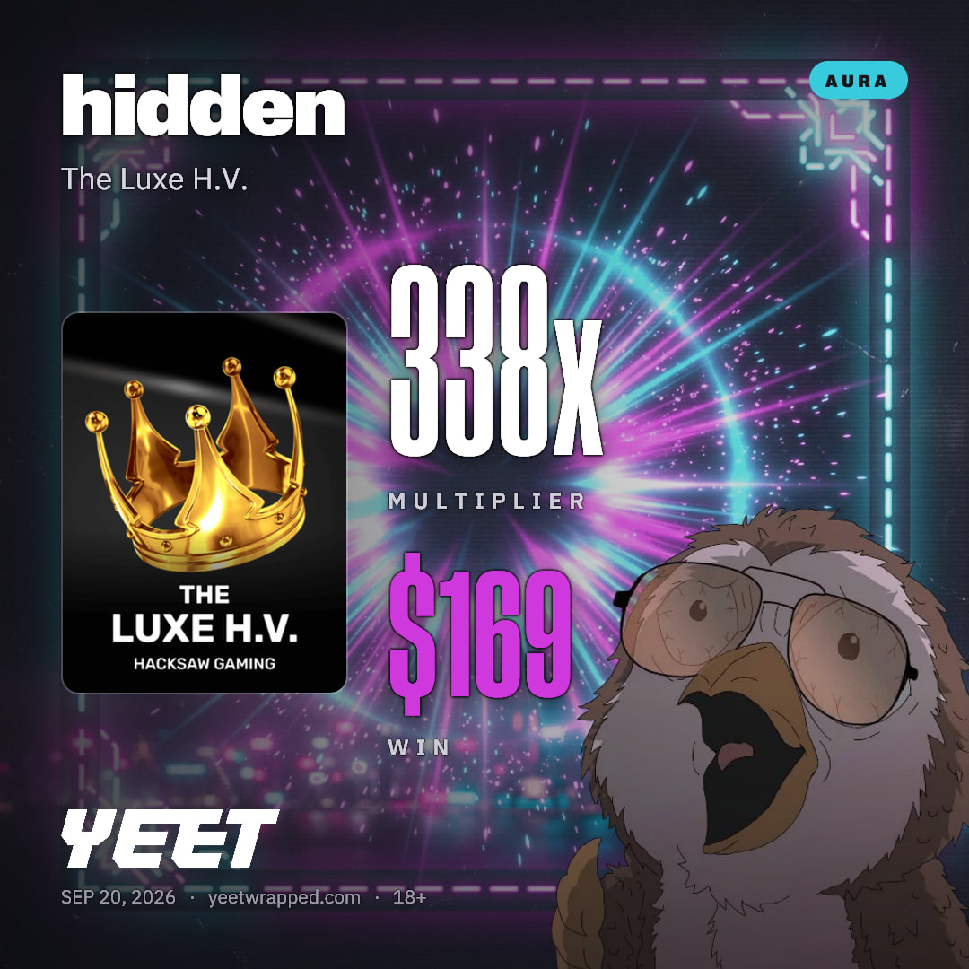 hidden hit 337.8x on The Luxe H.V.