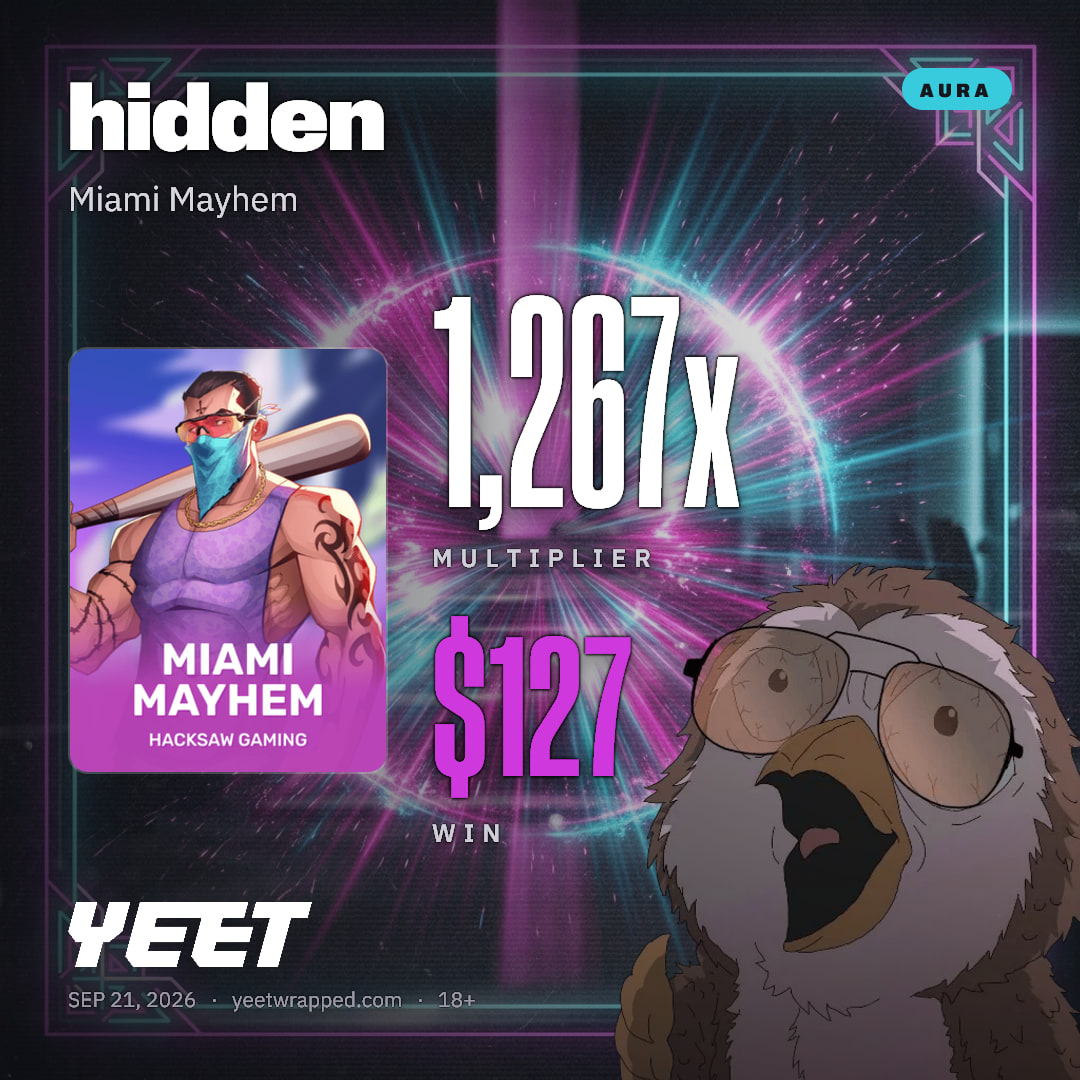 hidden hit 1,267x on Miami Mayhem