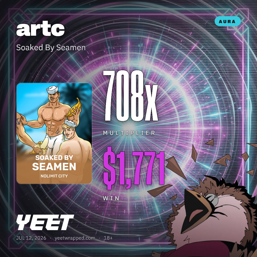 artc hit 708.4x on Soaked By Seamen