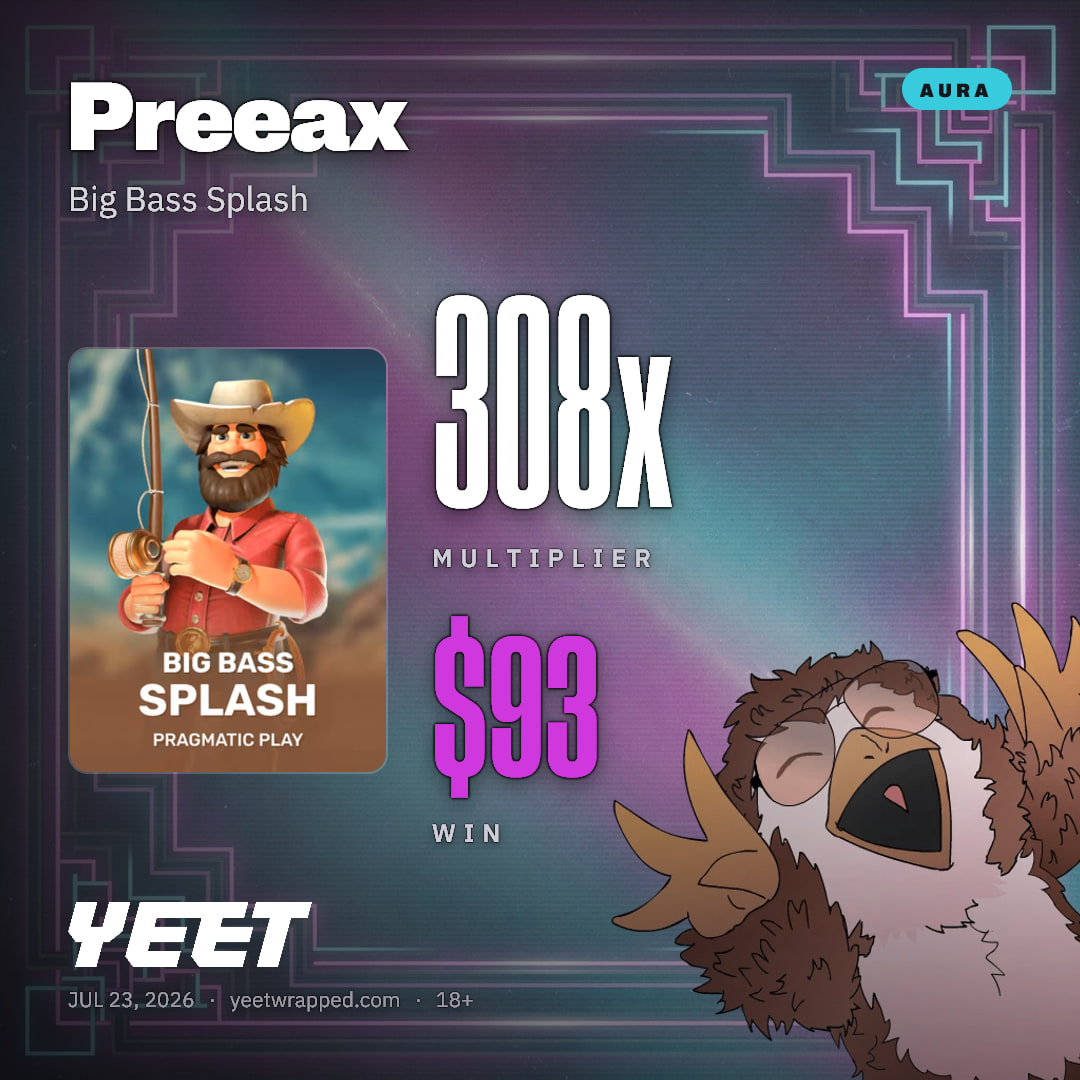 Preeax hit 308.4x on Big Bass Splash