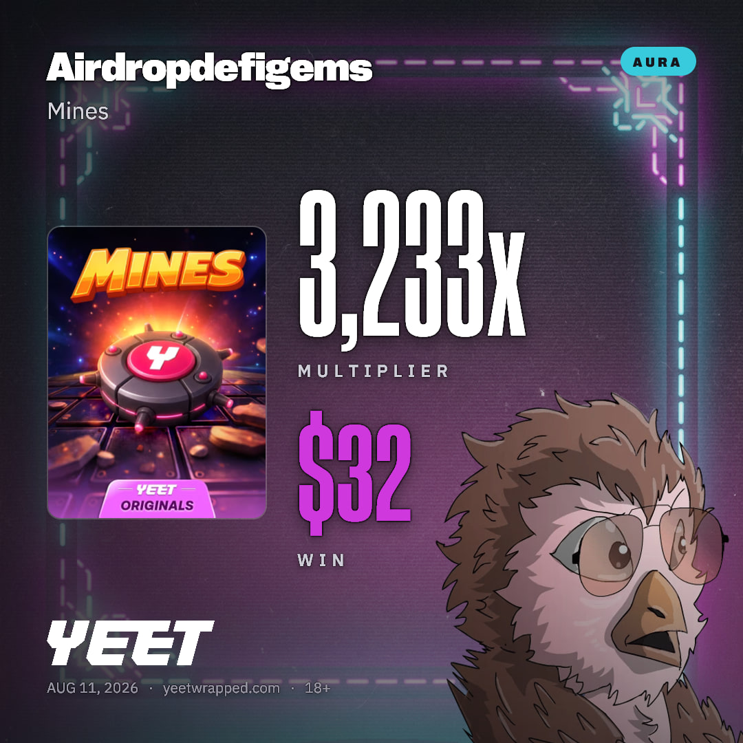 Airdropdefigems hit 3,233x on Mines