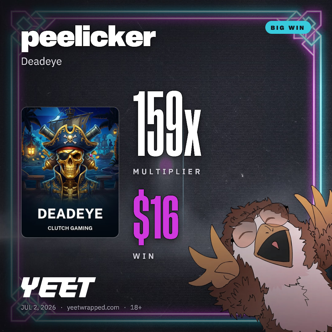 peelicker hit 158.5x on Deadeye