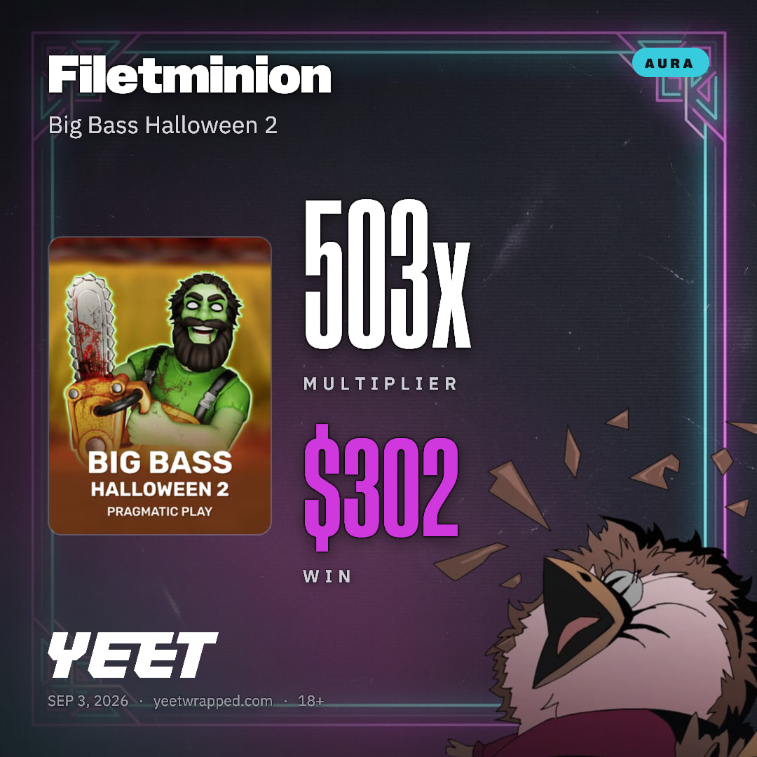 Filetminion hit 503.4x on Big Bass Halloween 2