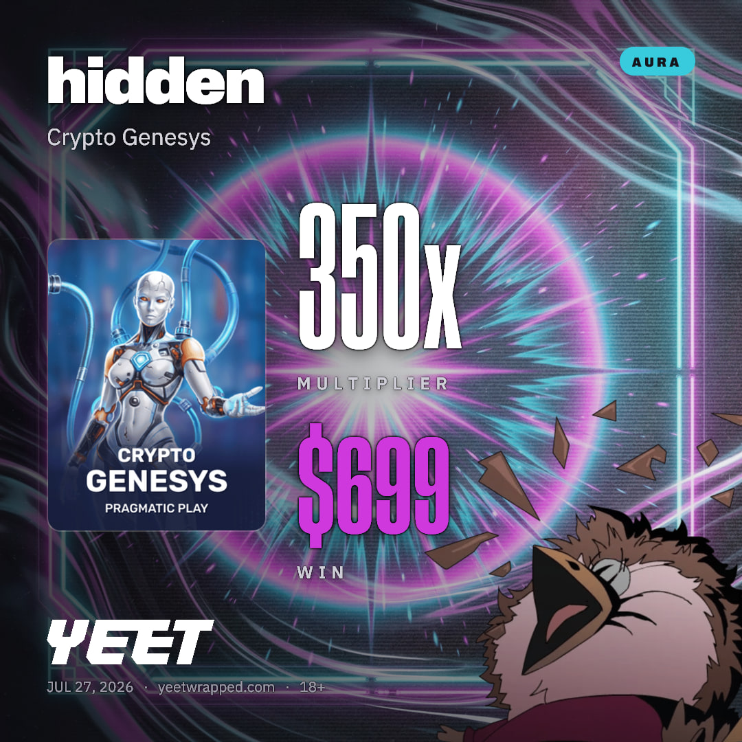 hidden hit 349.7x on Crypto Genesys
