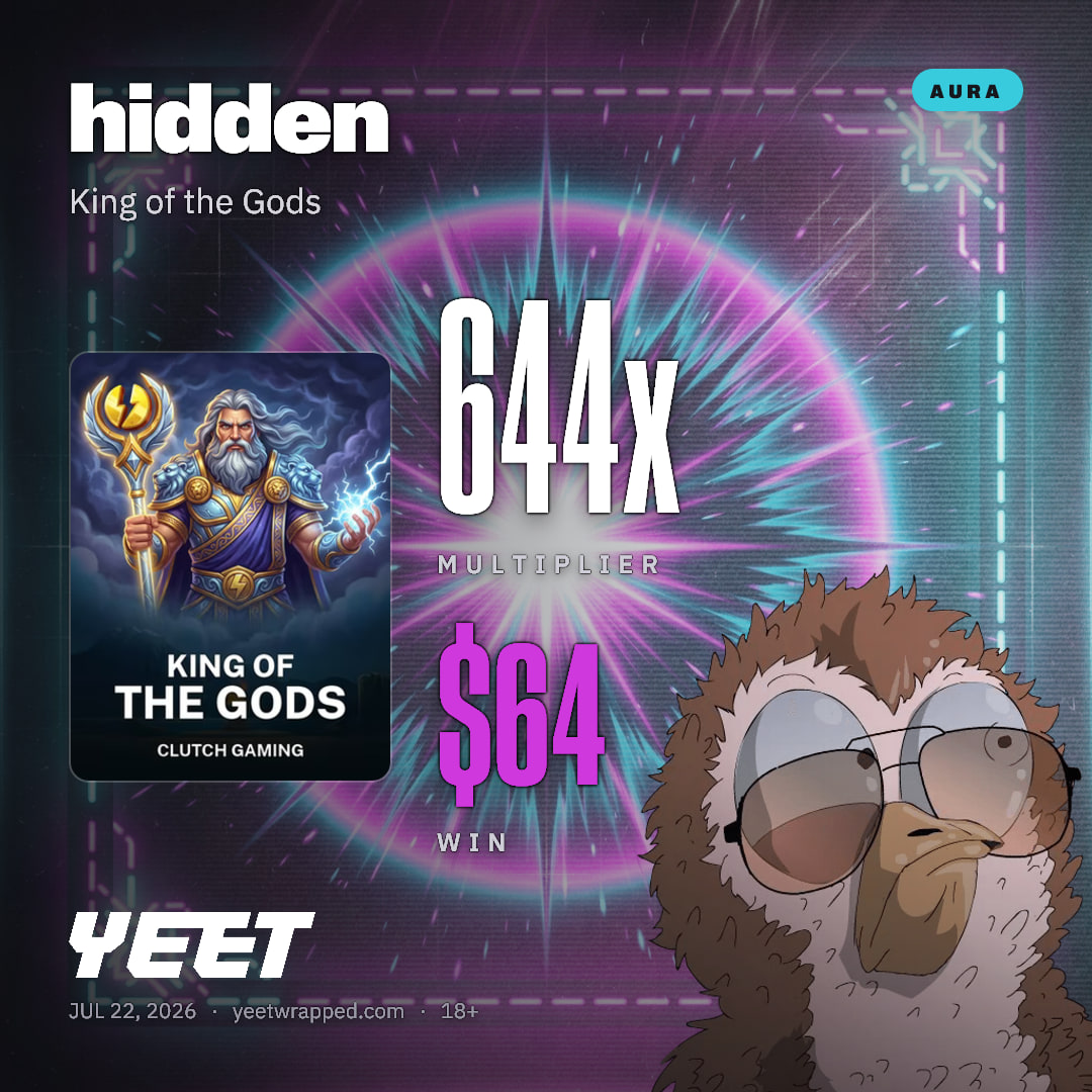 hidden hit 644.2x on King of the Gods