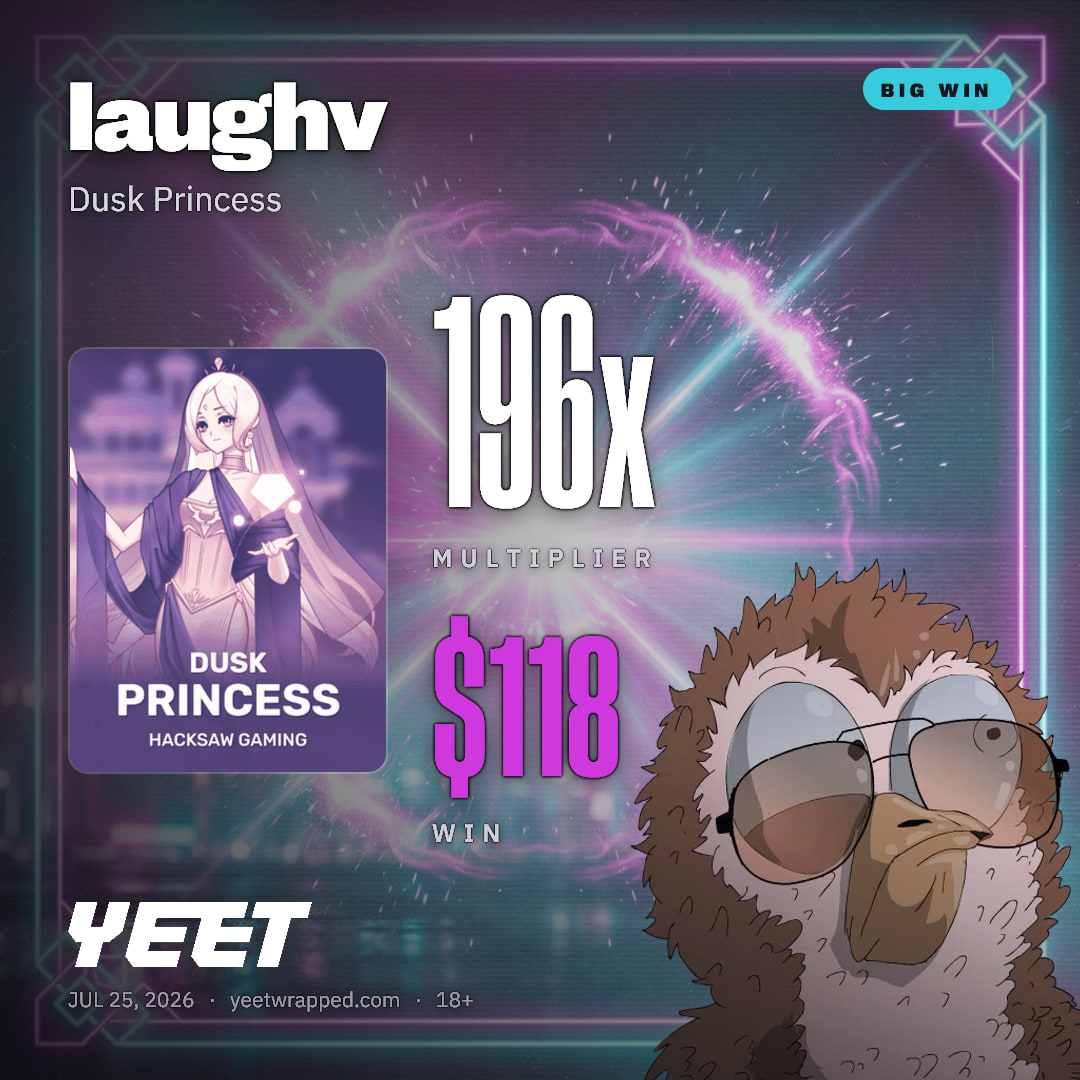 laughv hit 196.4x on Dusk Princess