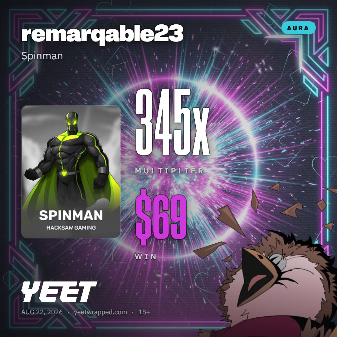 remarqable23 hit 344.9x on Spinman