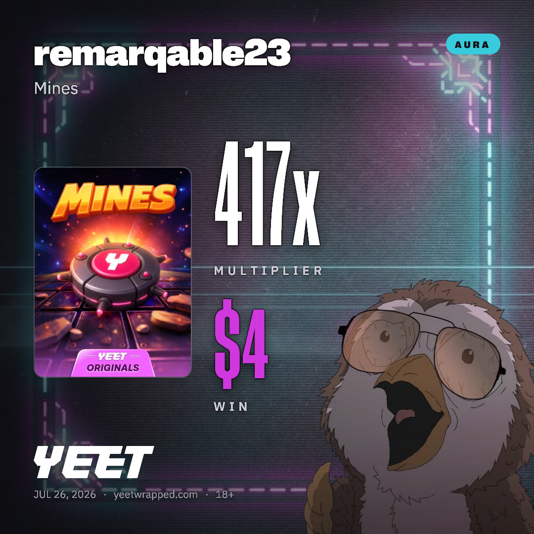 remarqable23 hit 417.4x on Mines
