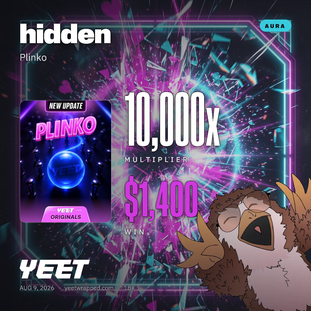hidden hit 10,000x on Plinko