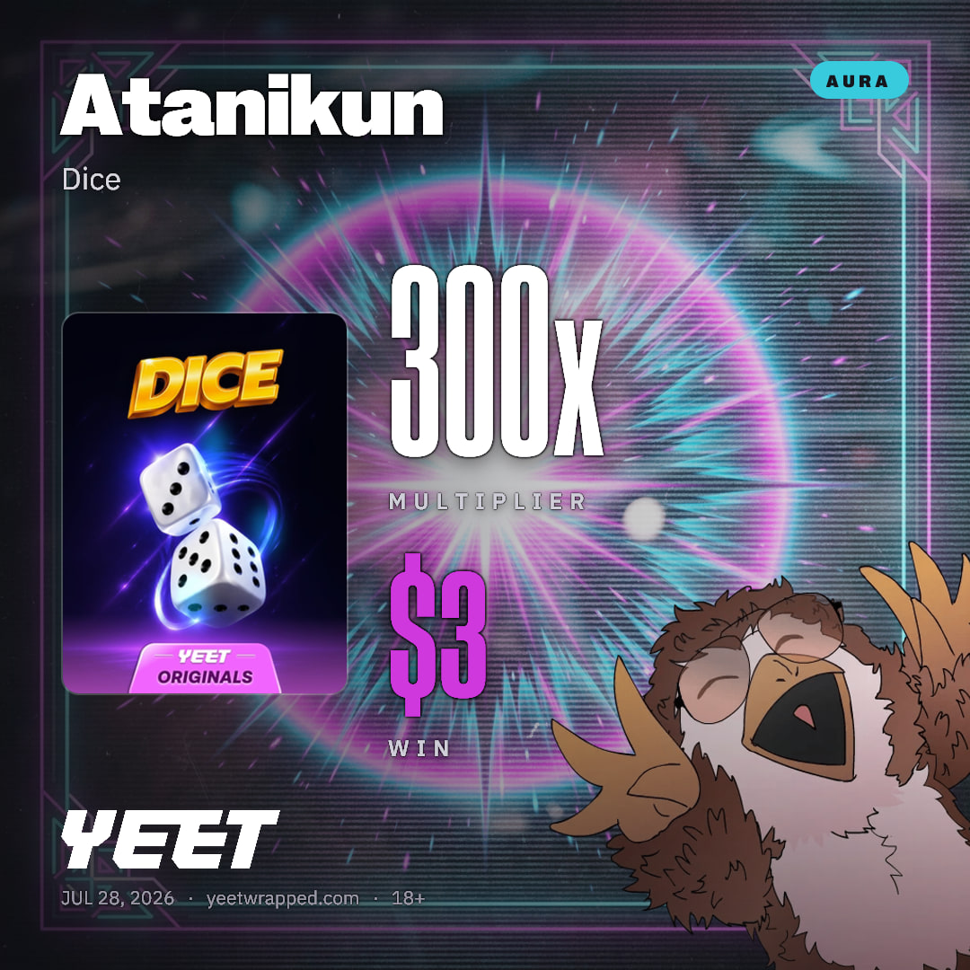 Atanikun hit 300x on Dice