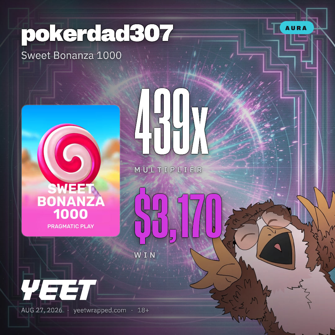 pokerdad307 hit 439.3x on Sweet Bonanza 1000
