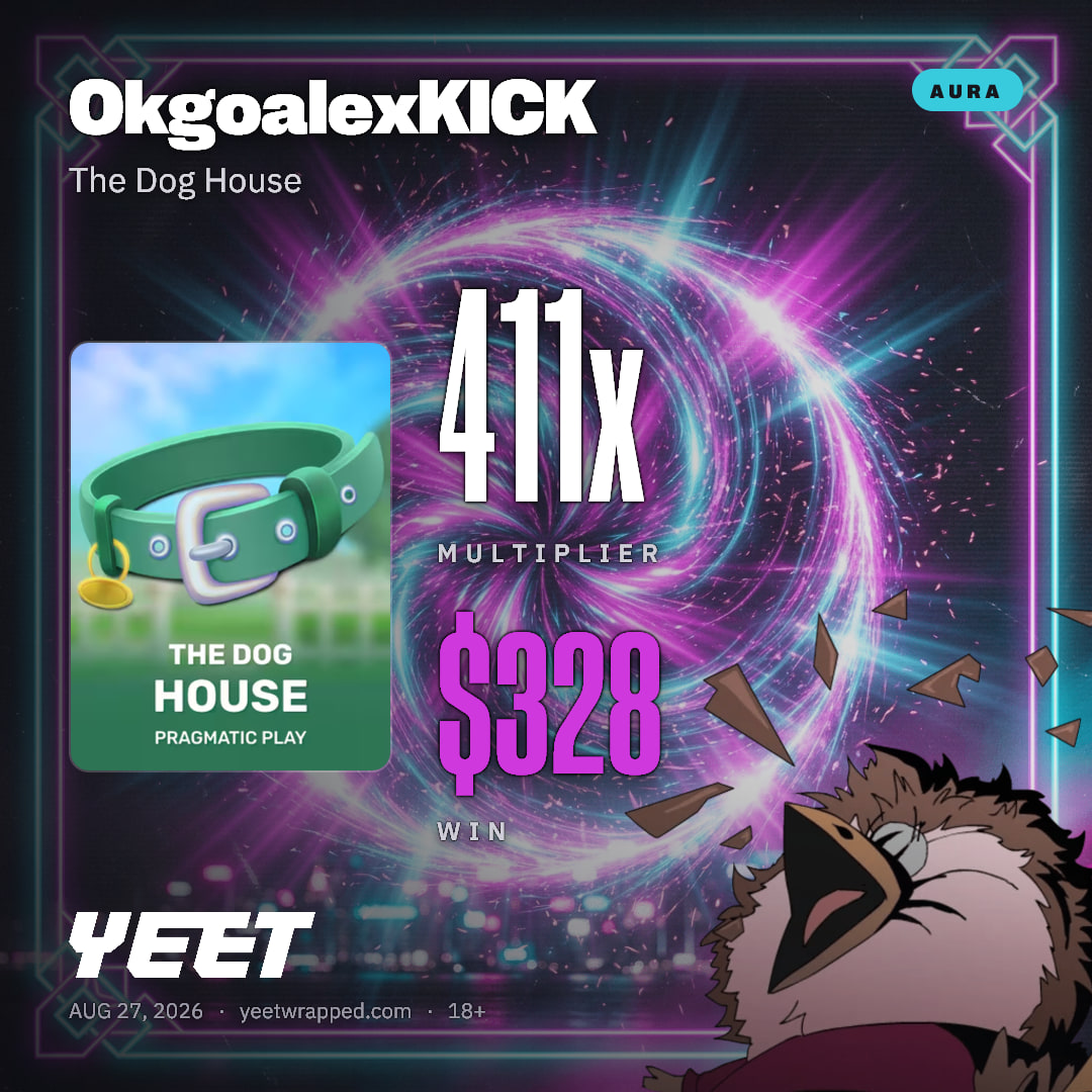 OkgoalexKICK hit 410.5x on The Dog House