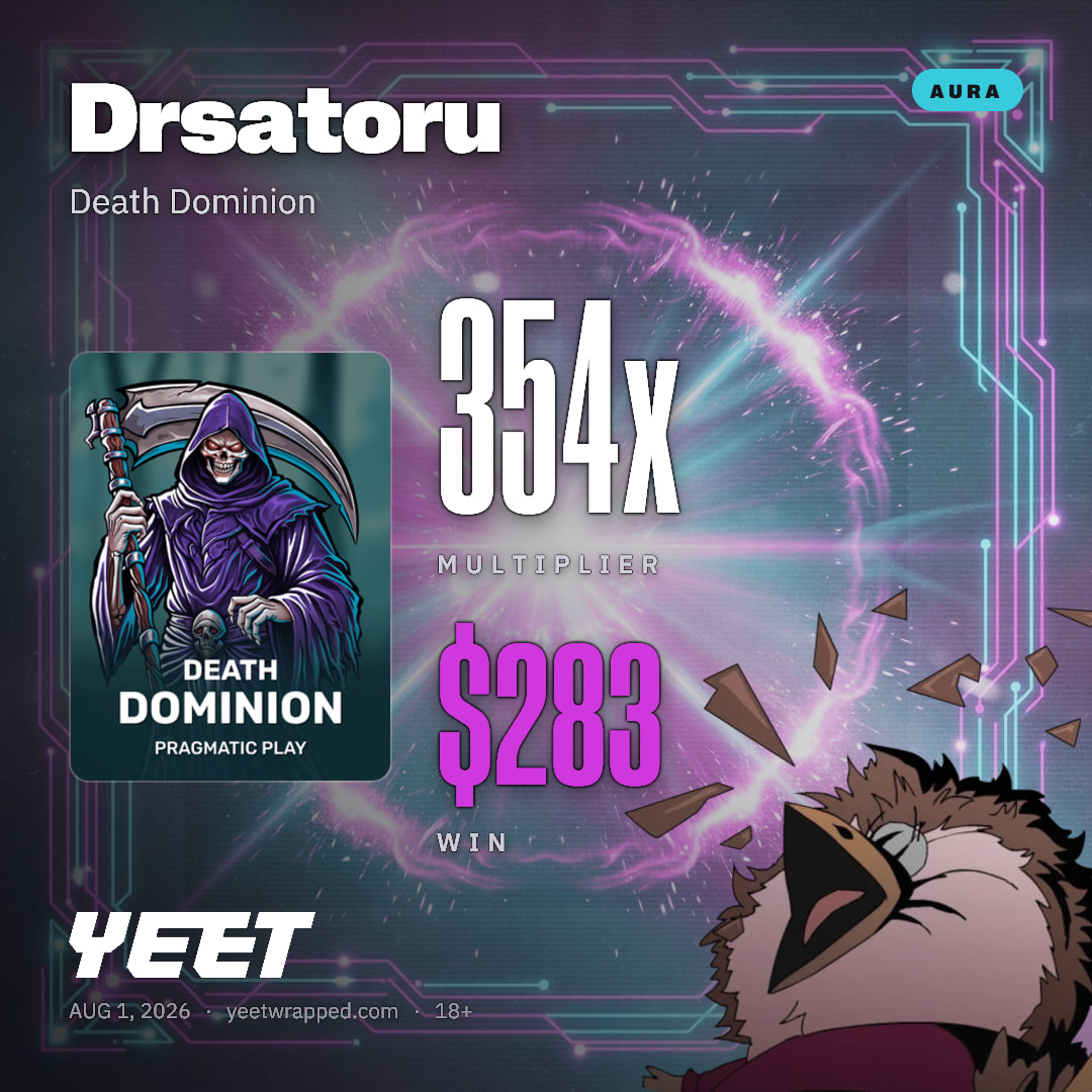 Drsatoru hit 353.8x on Death Dominion