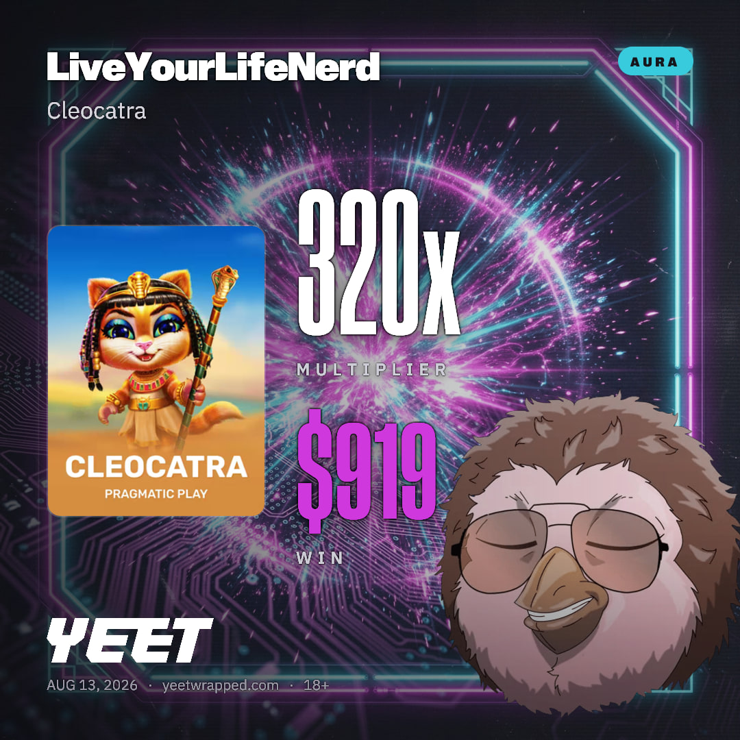 LiveYourLifeNerd hit 320x on Cleocatra