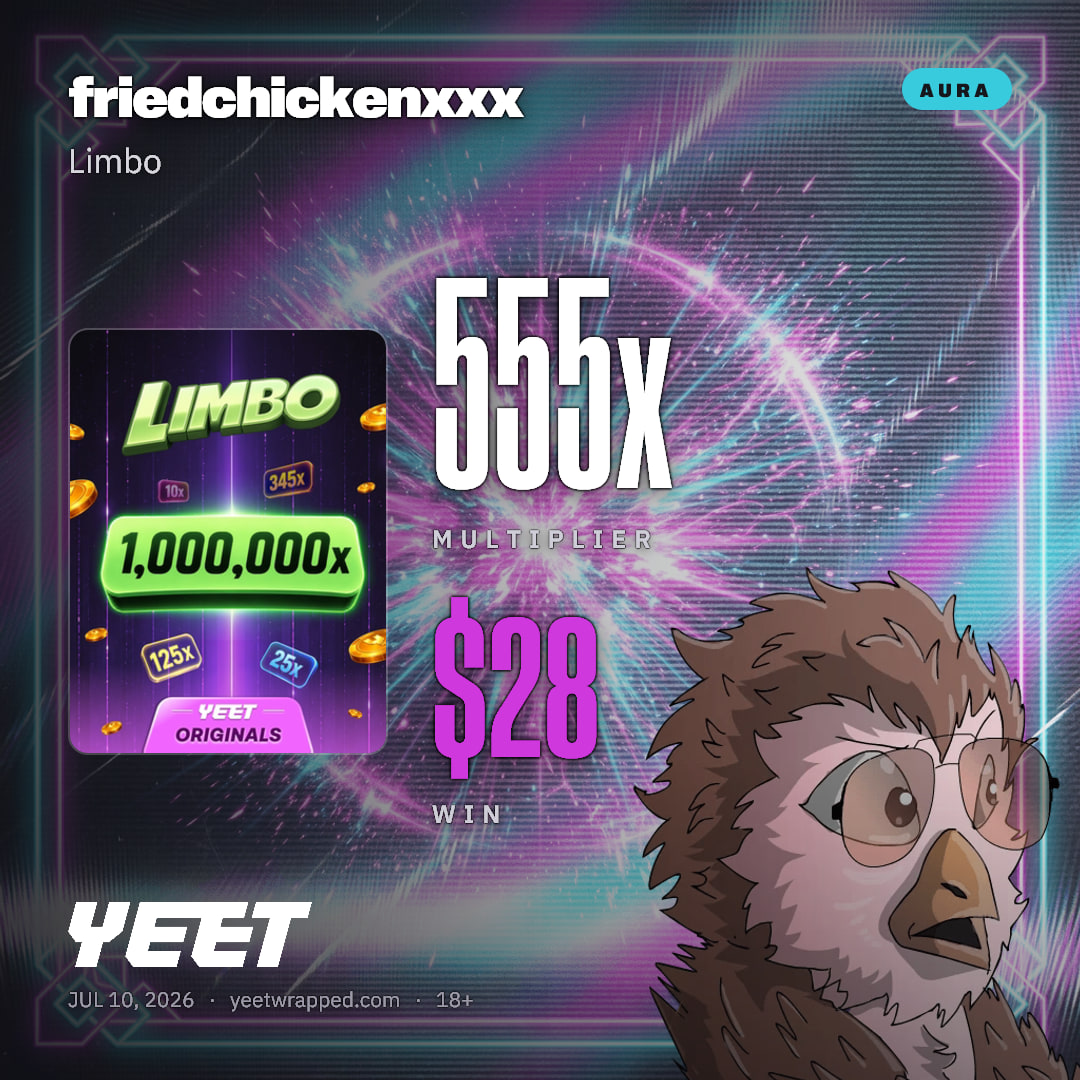 friedchickenxxx hit 555x on Limbo