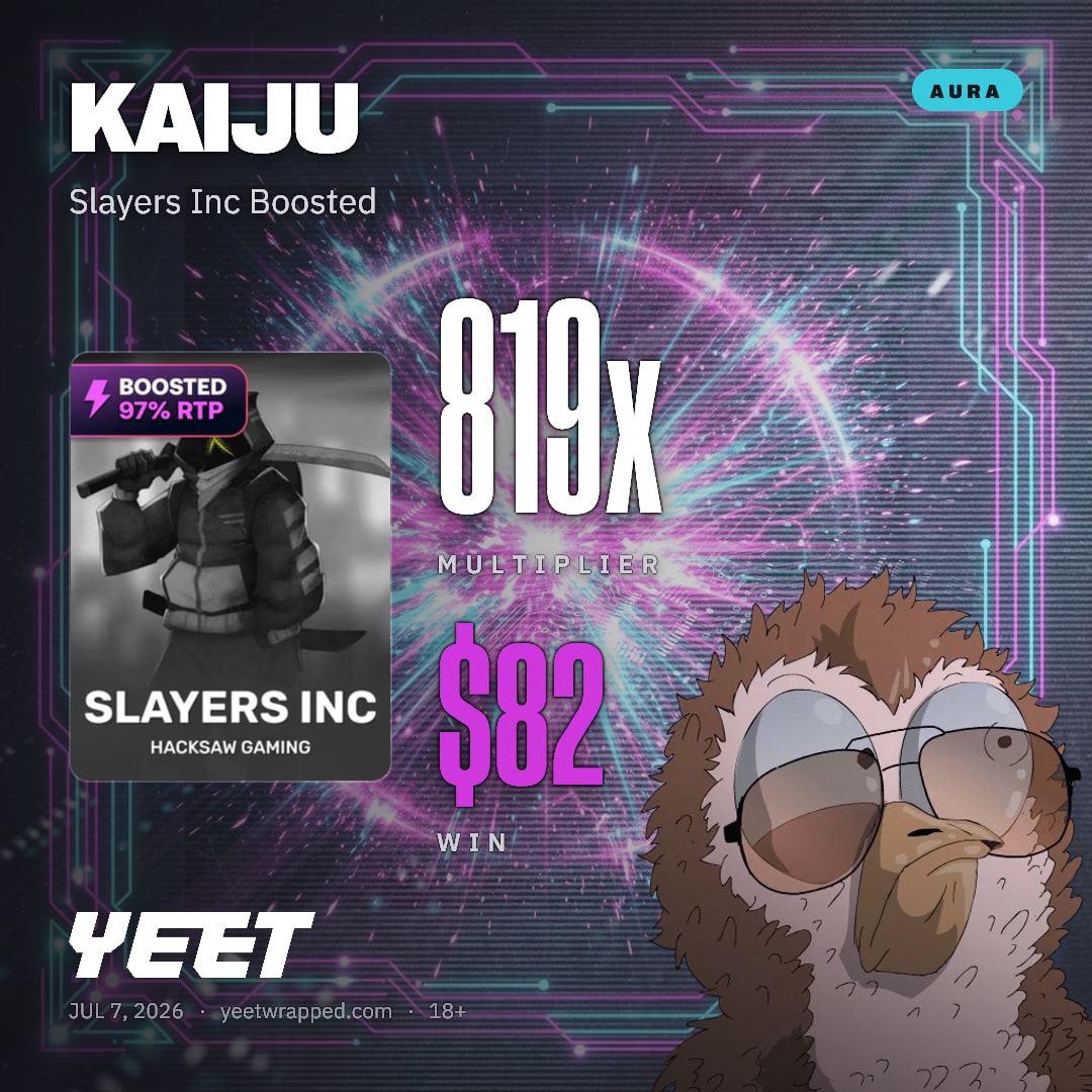 KAIJU hit 819.2x on Slayers Inc Boosted