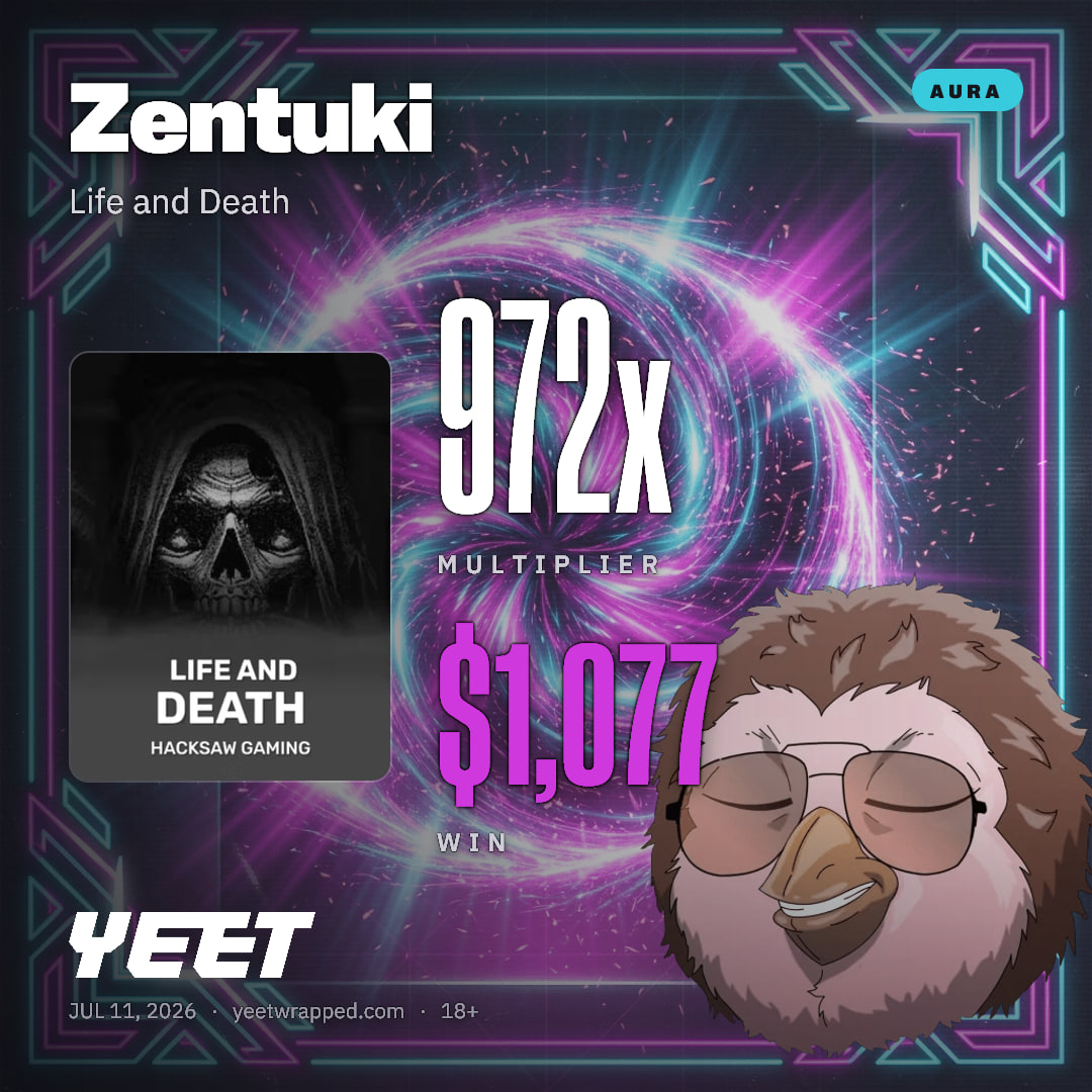 Zentuki hit 972.1x on Life and Death
