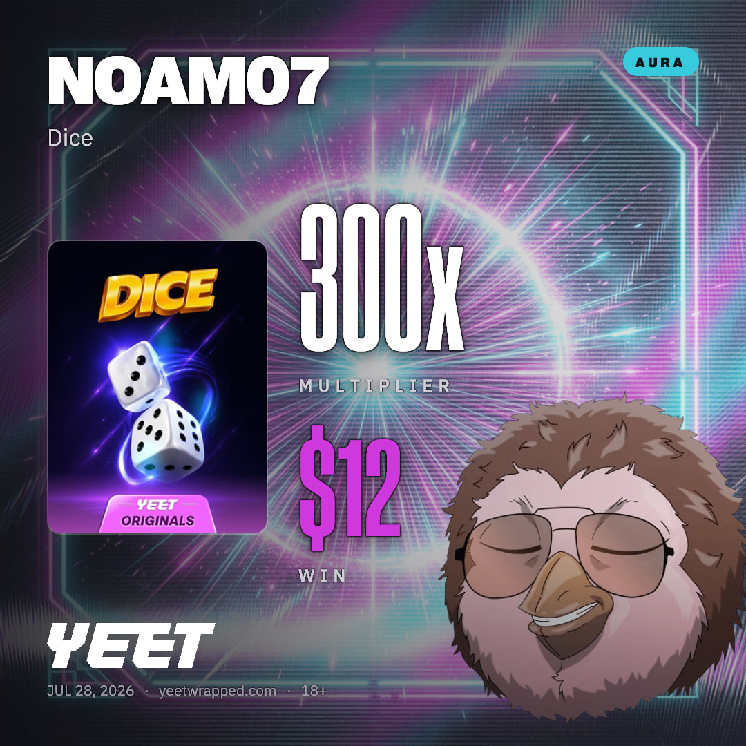 NOAM07 hit 300x on Dice