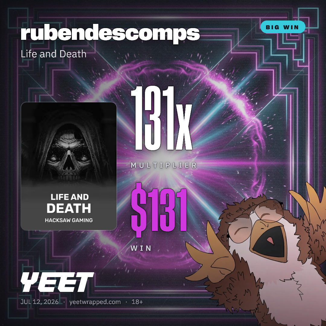 rubendescomps hit 130.7x on Life and Death
