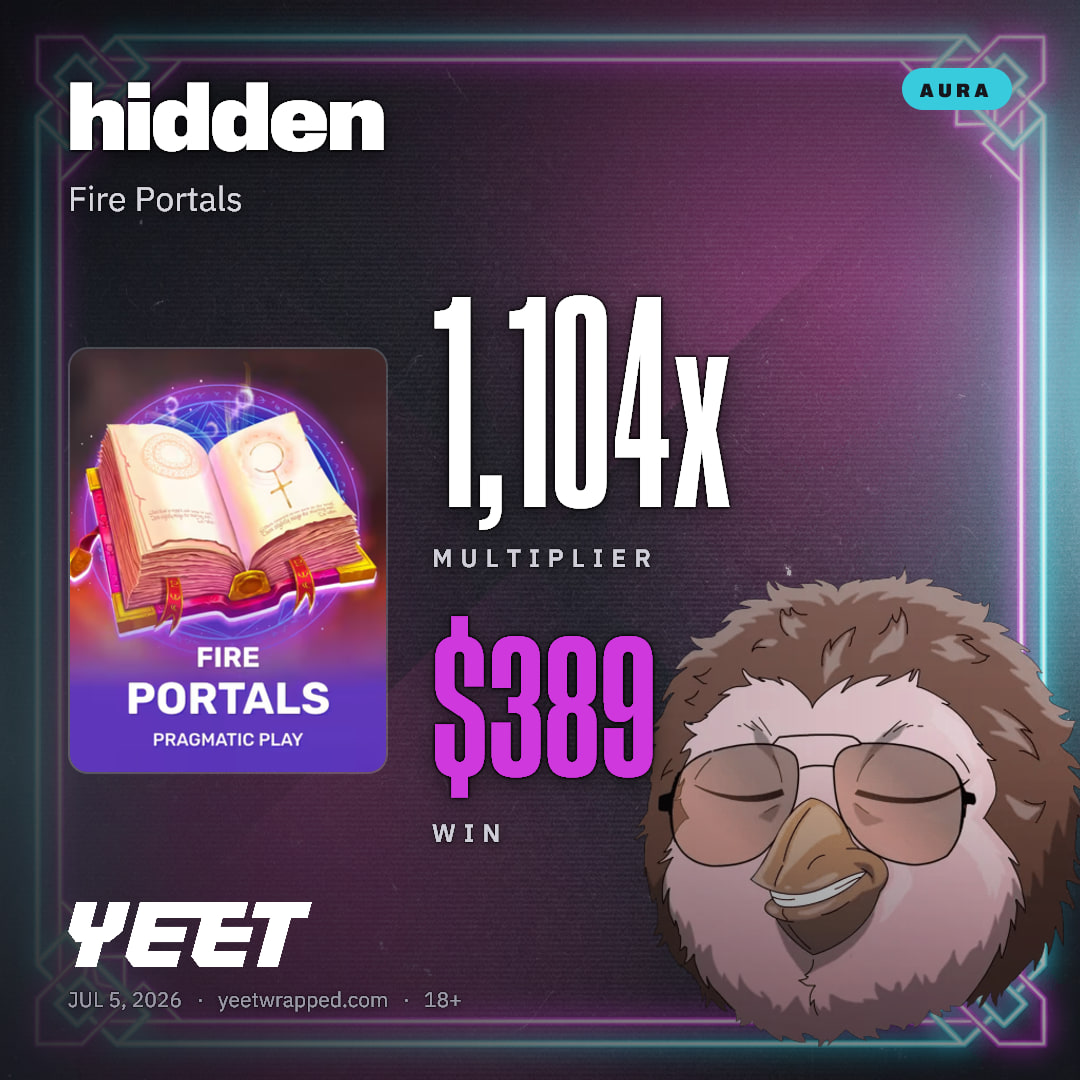 hidden hit 1,104x on Fire Portals