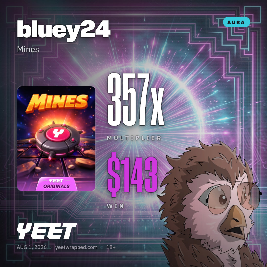 bluey24 hit 356.6x on Mines