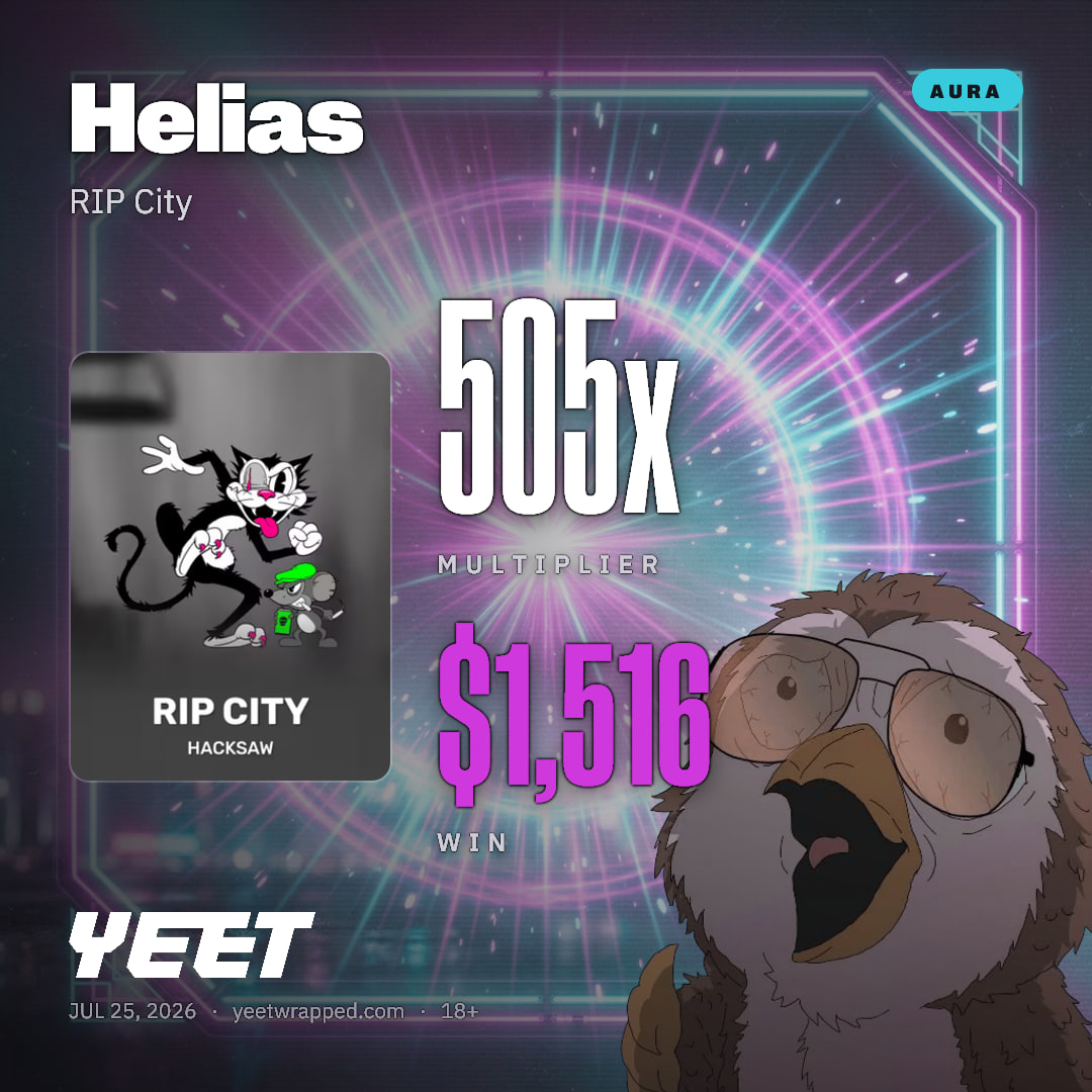 Helias hit 505.5x on RIP City