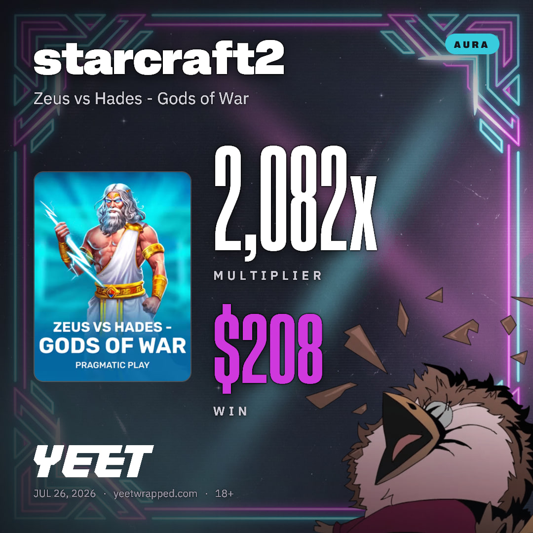 starcraft2 hit 2,082x on Zeus vs Hades - Gods of War