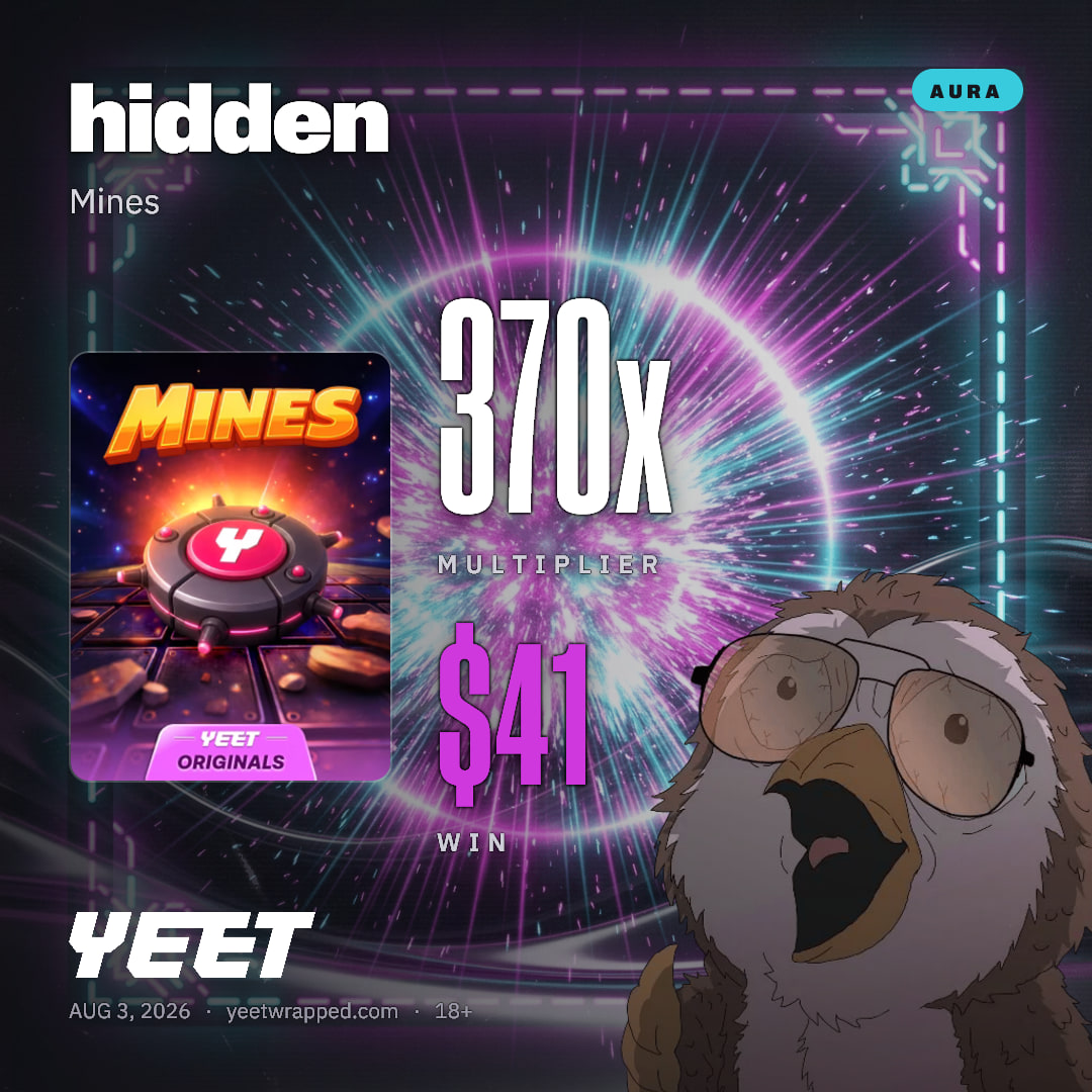 hidden hit 369.6x on Mines