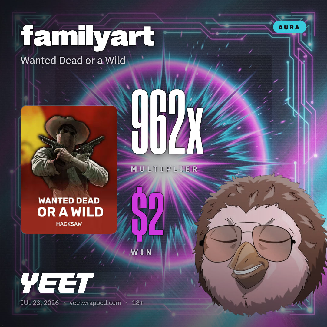 familyart hit 962.4x on Wanted Dead or a Wild