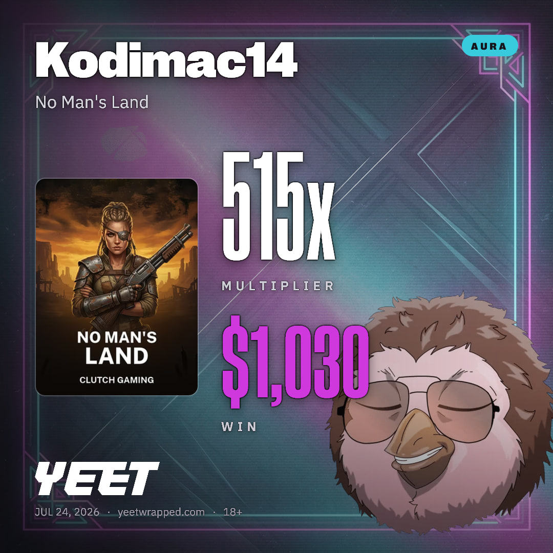 Kodimac14 hit 515.1x on No Man's Land