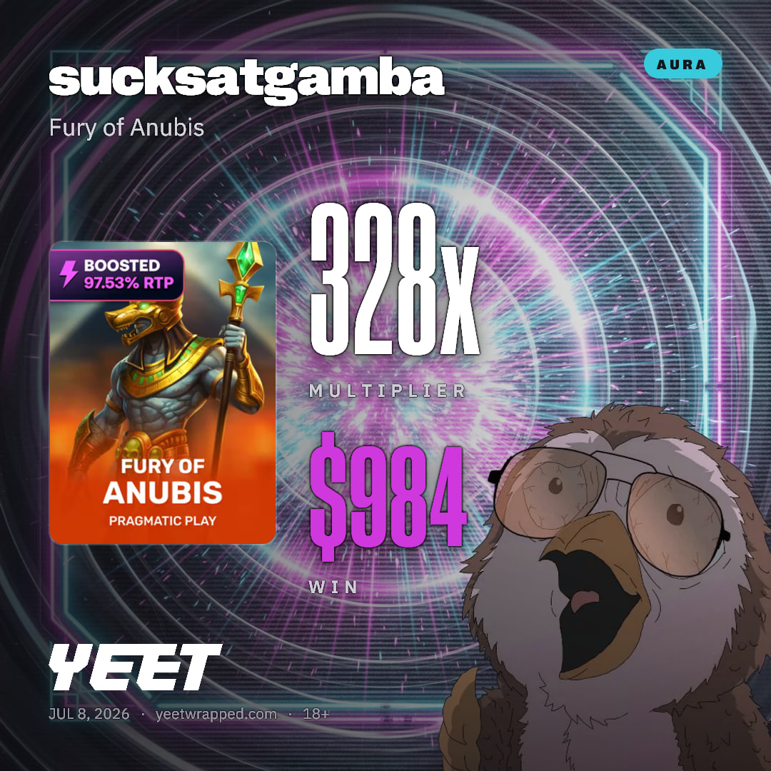 sucksatgamba hit 328x on Fury of Anubis