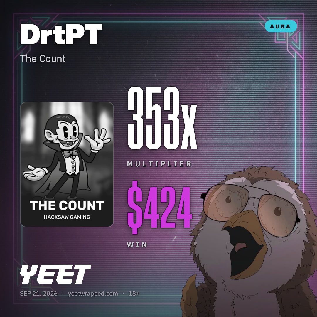 DrtPT hit 353x on The Count