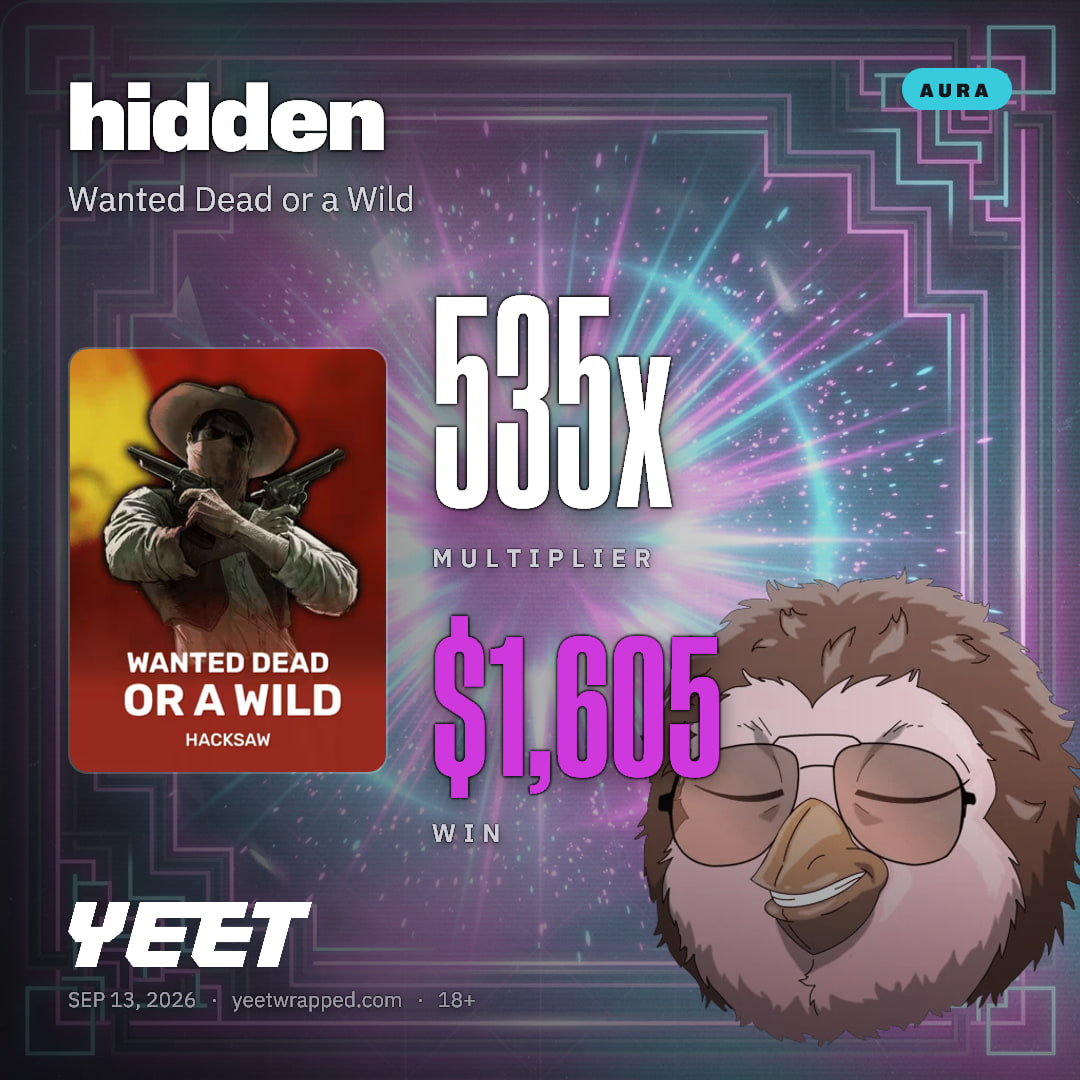 hidden hit 535x on Wanted Dead or a Wild