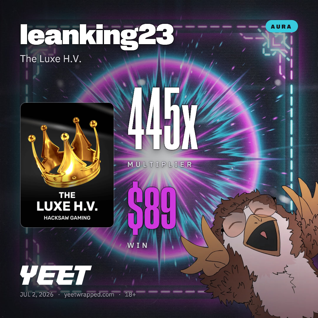 leanking23 hit 444.8x on The Luxe H.V.