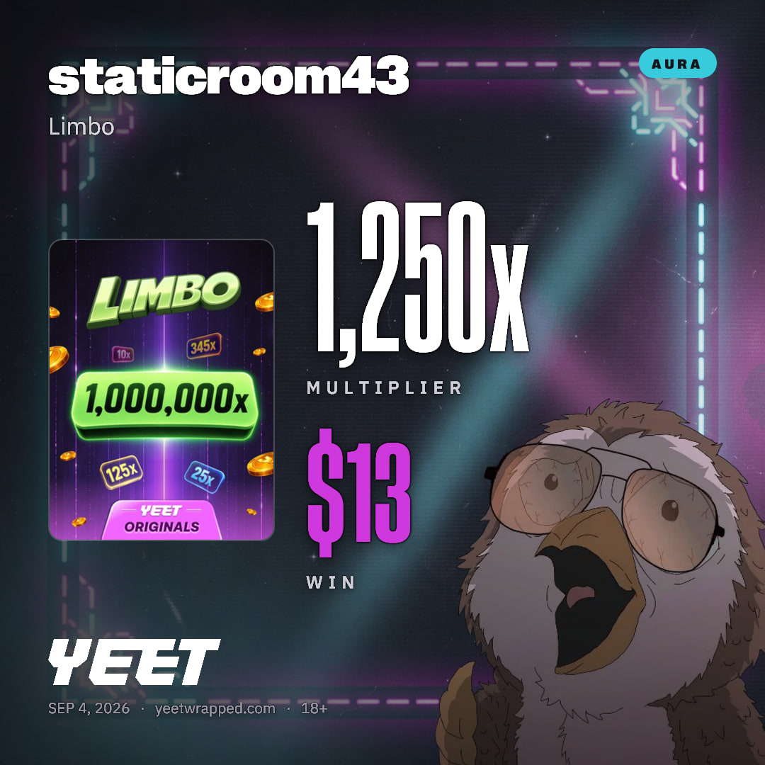 staticroom43 hit 1,250x on Limbo