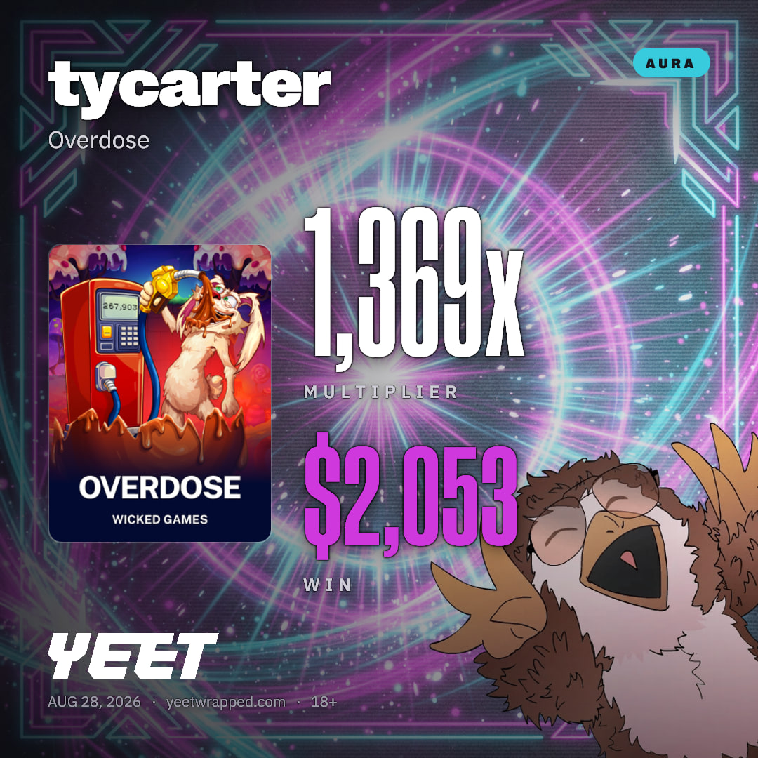 tycarter hit 1,369x on Overdose