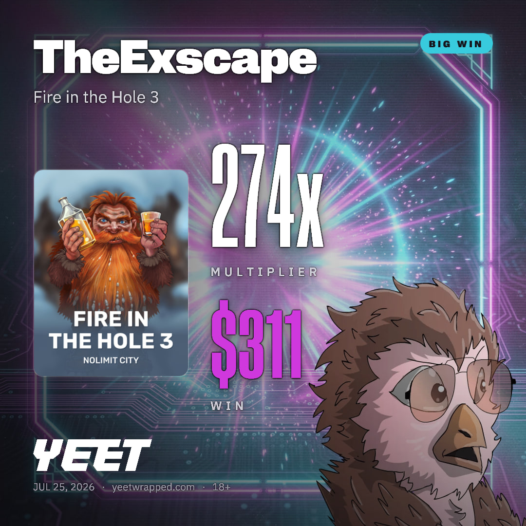 TheExscape hit 273.8x on Fire in the Hole 3