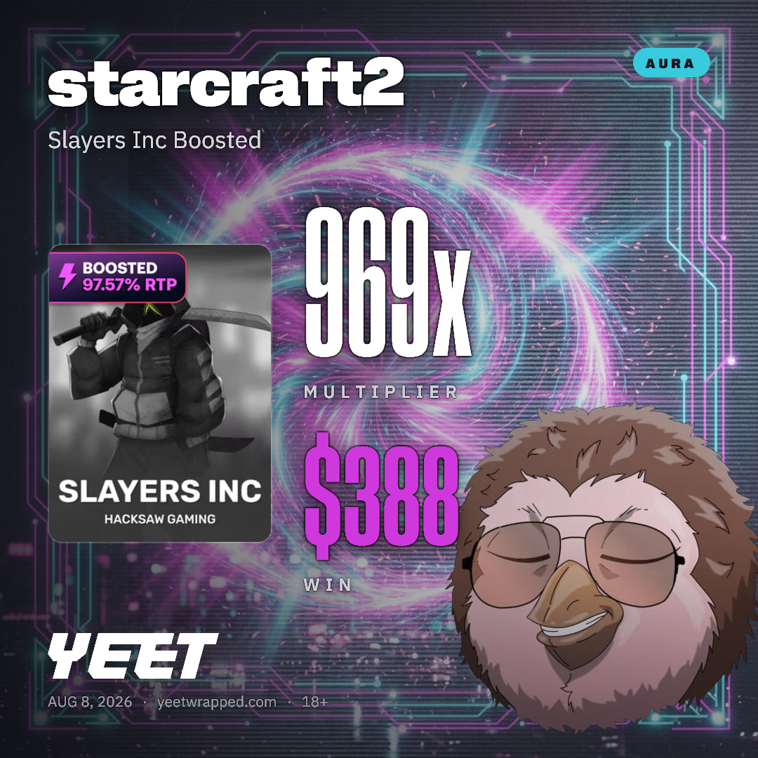 starcraft2 hit 969x on Slayers Inc Boosted