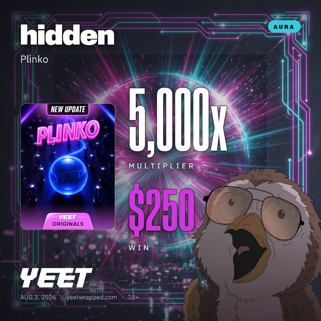 hidden hit 5,000x on Plinko