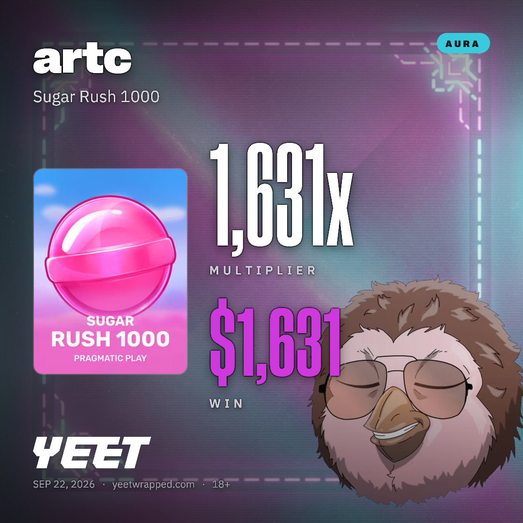 artc hit 1,631x on Sugar Rush 1000