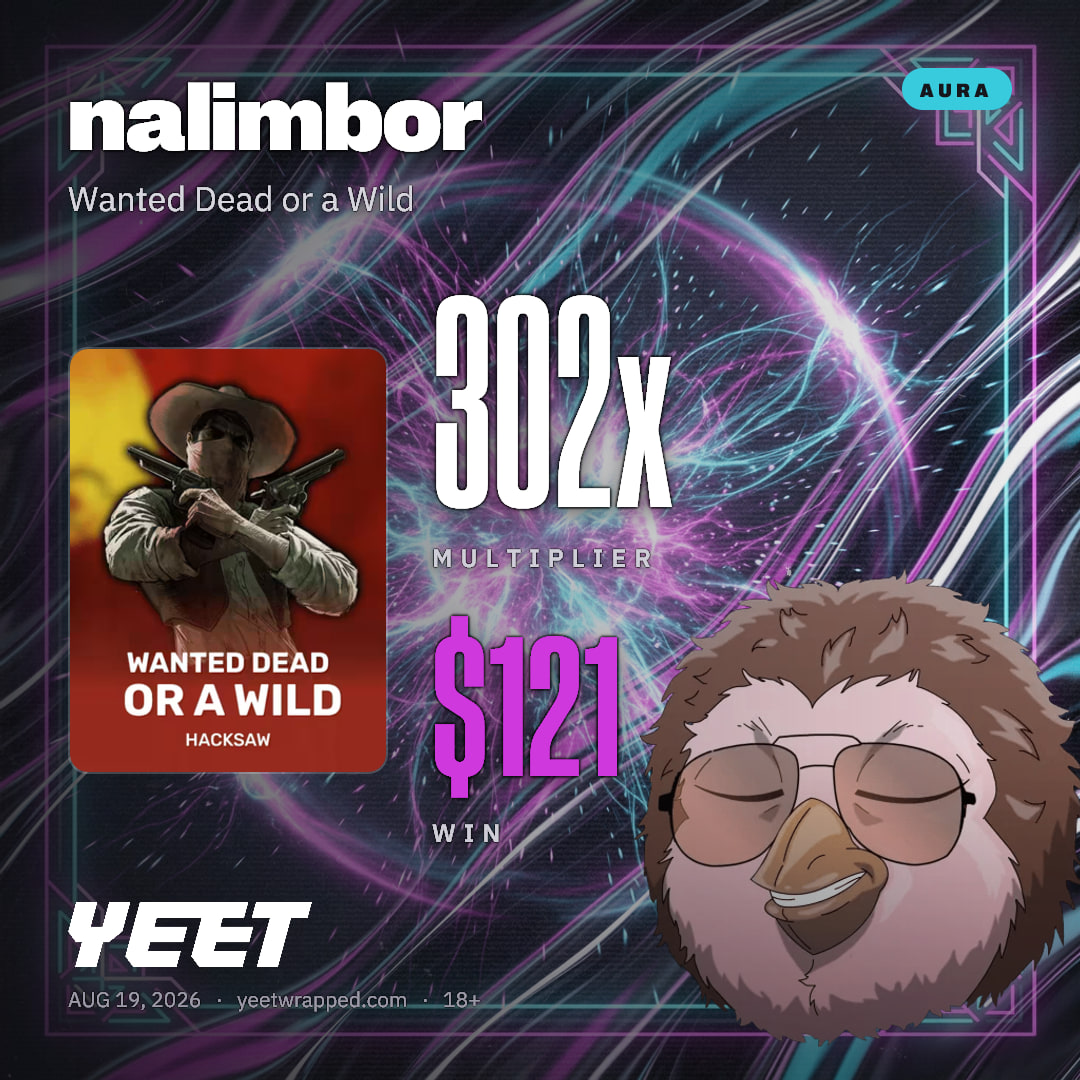 nalimbor hit 301.6x on Wanted Dead or a Wild