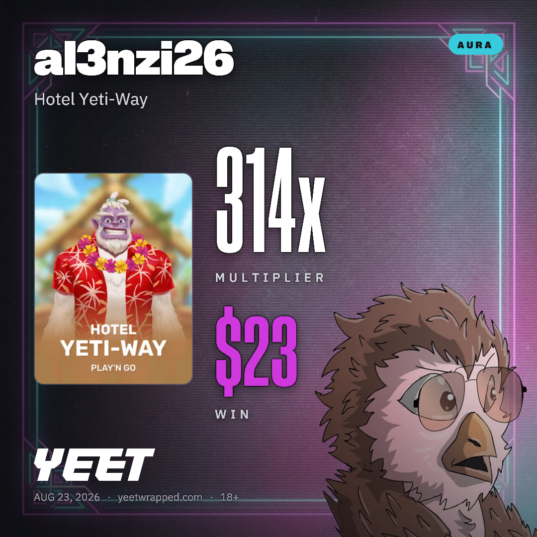 al3nzi26 hit 313.6x on Hotel Yeti-Way