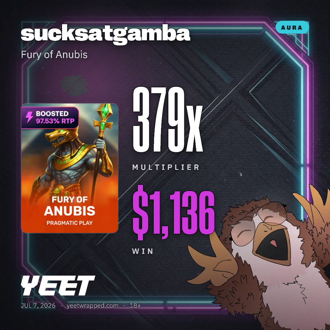 sucksatgamba hit 378.6x on Fury of Anubis