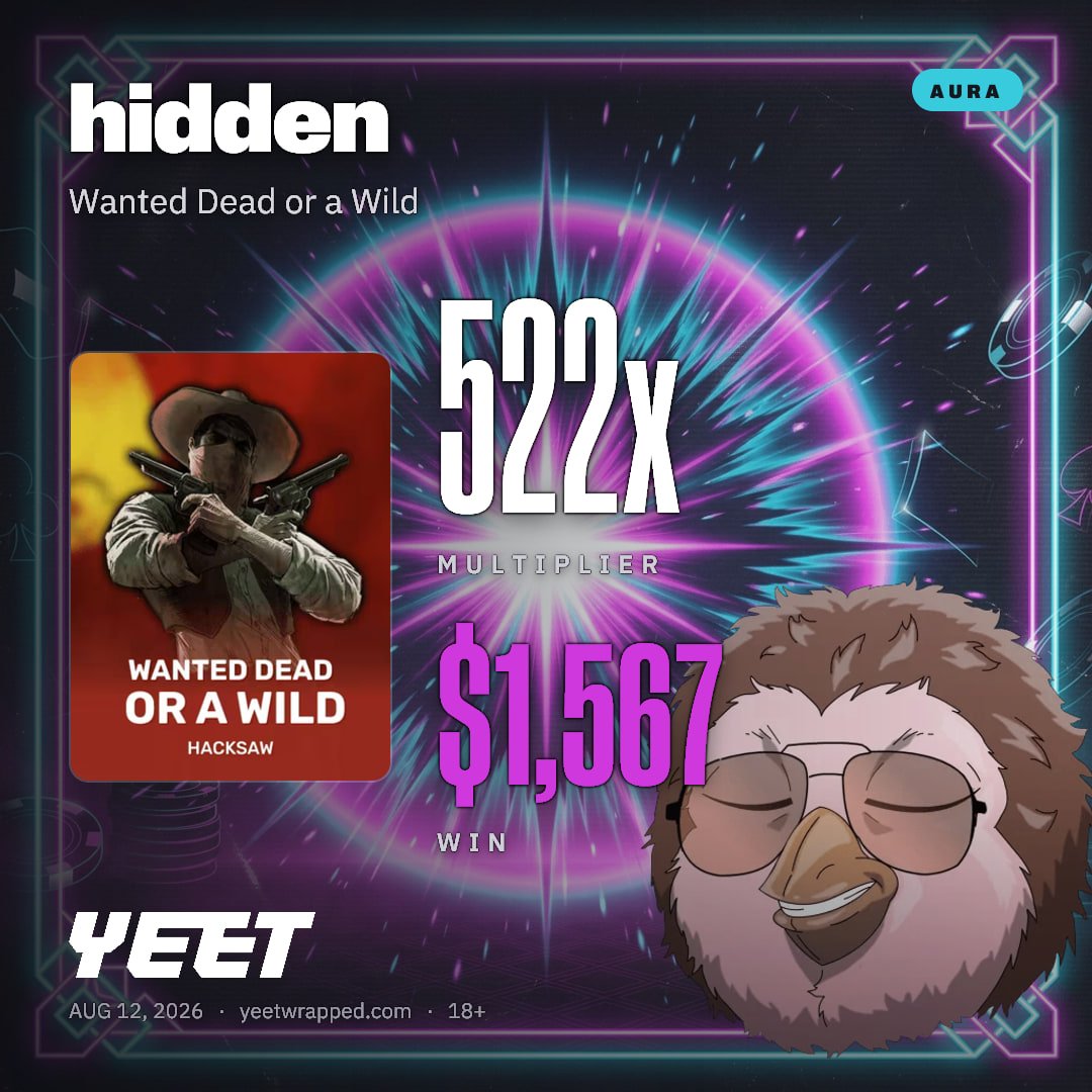 hidden hit 522.2x on Wanted Dead or a Wild