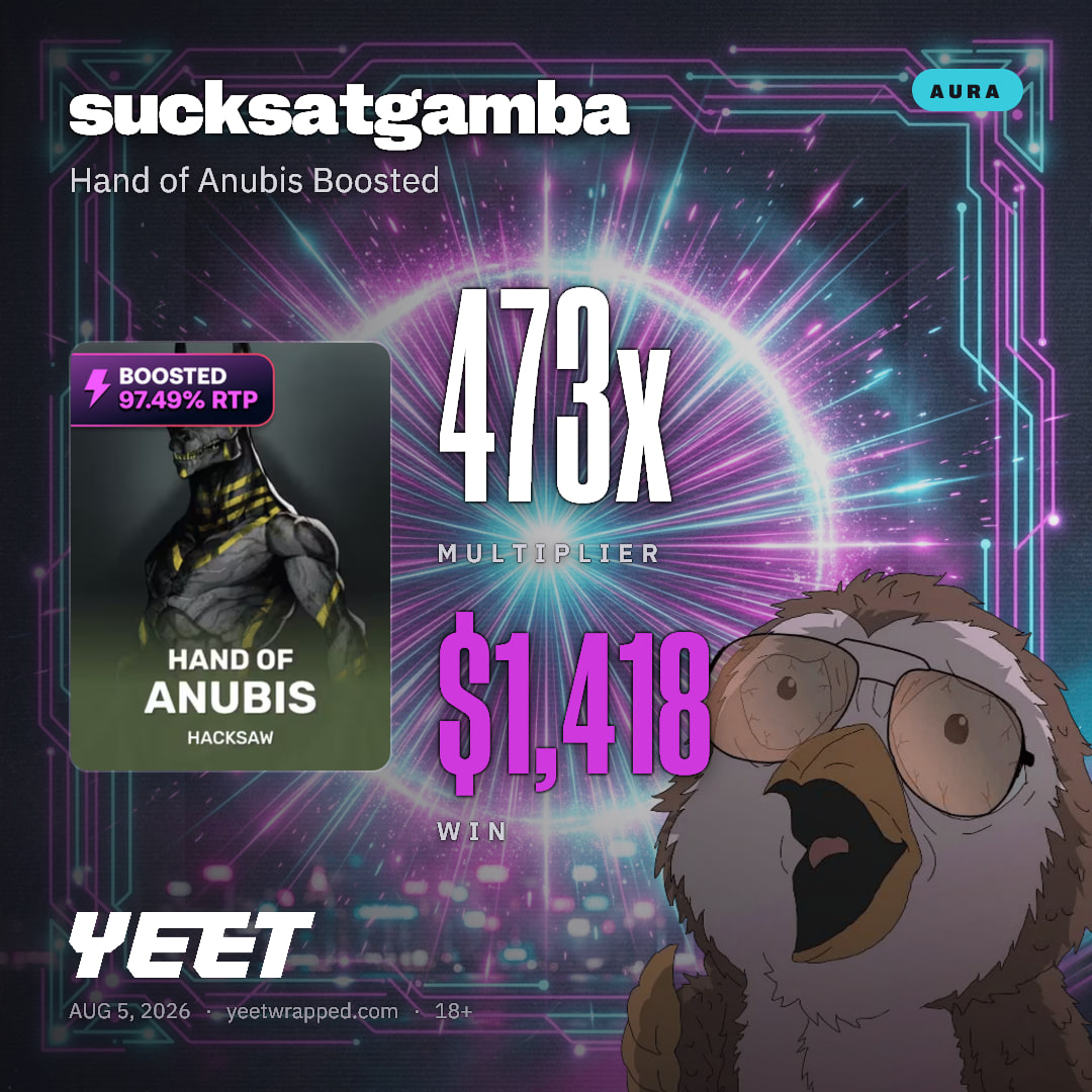 sucksatgamba hit 472.8x on Hand of Anubis Boosted