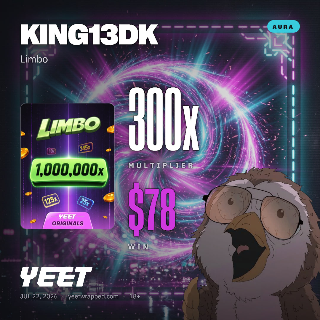 KING13DK hit 300x on Limbo
